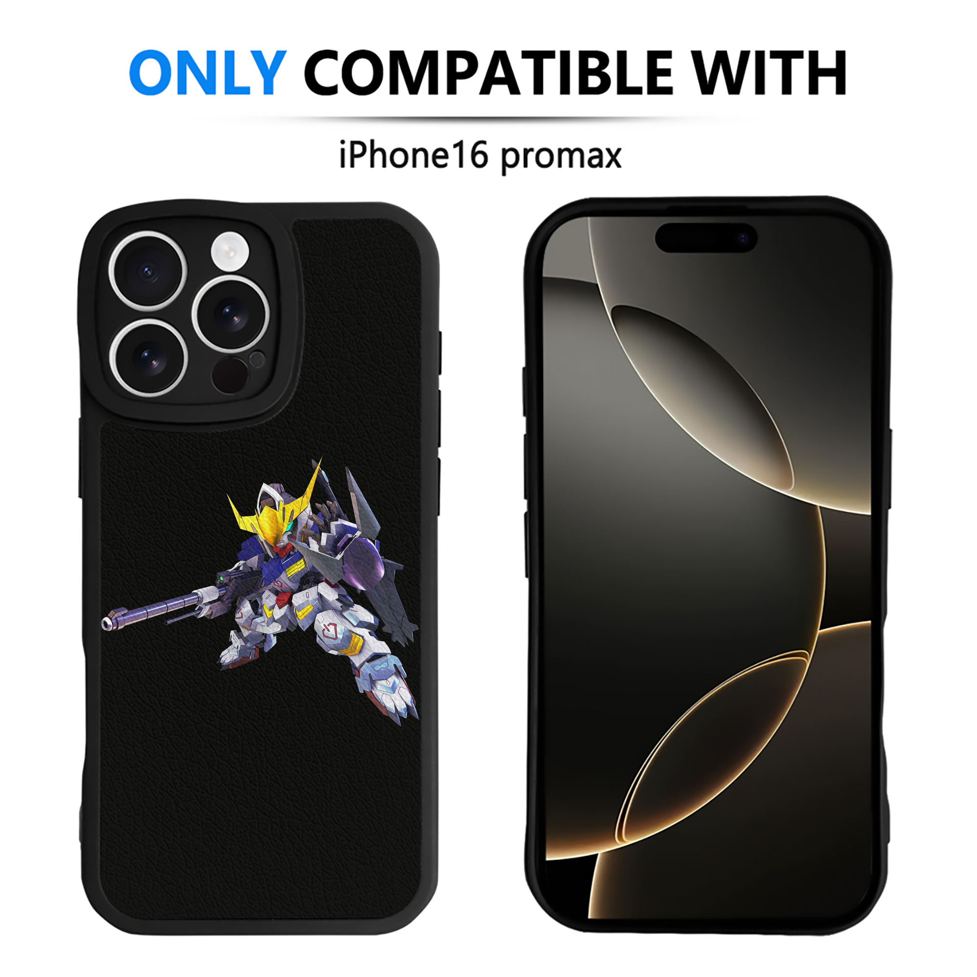 （画像用） 機動戦士ガンダム Mobile Suit Gundam 【iPhone 16シリーズ対応】シリコンスマホケース（レザー調） 材質：シリコン
